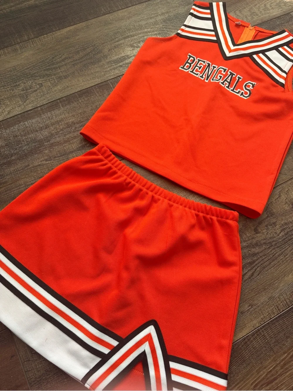 Girls size 10 'Bengals' Cheerleader